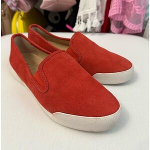 Frye Mia Slip-On Sneaker Soft Red Woman's Size 6